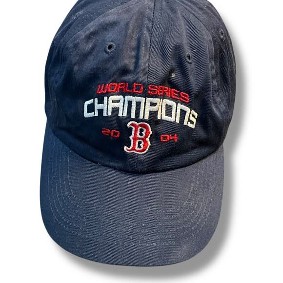 Boston Red Sox Baseball Cap 2004 World Series Champions MLB Richardson 240 Blue - Picture 13 of 14